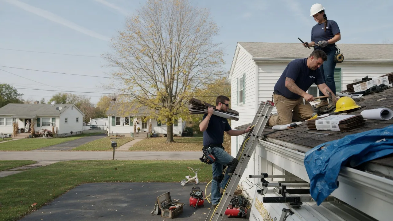 Local Roofing Contractors in Olive Branch, IL near me